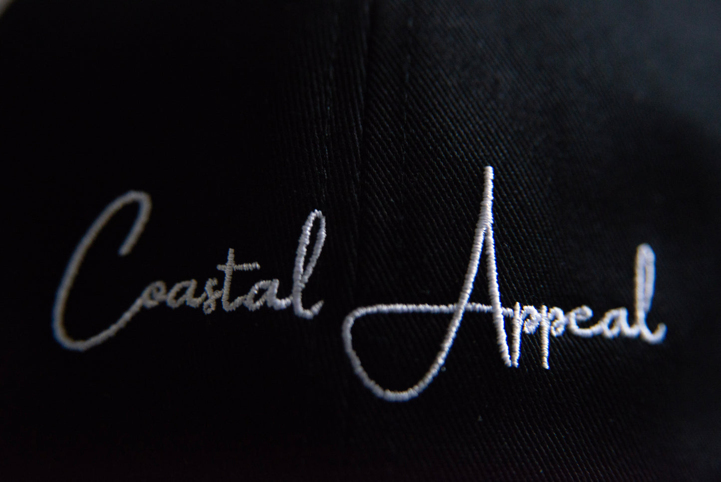 Coastal Appeal embroidered cap