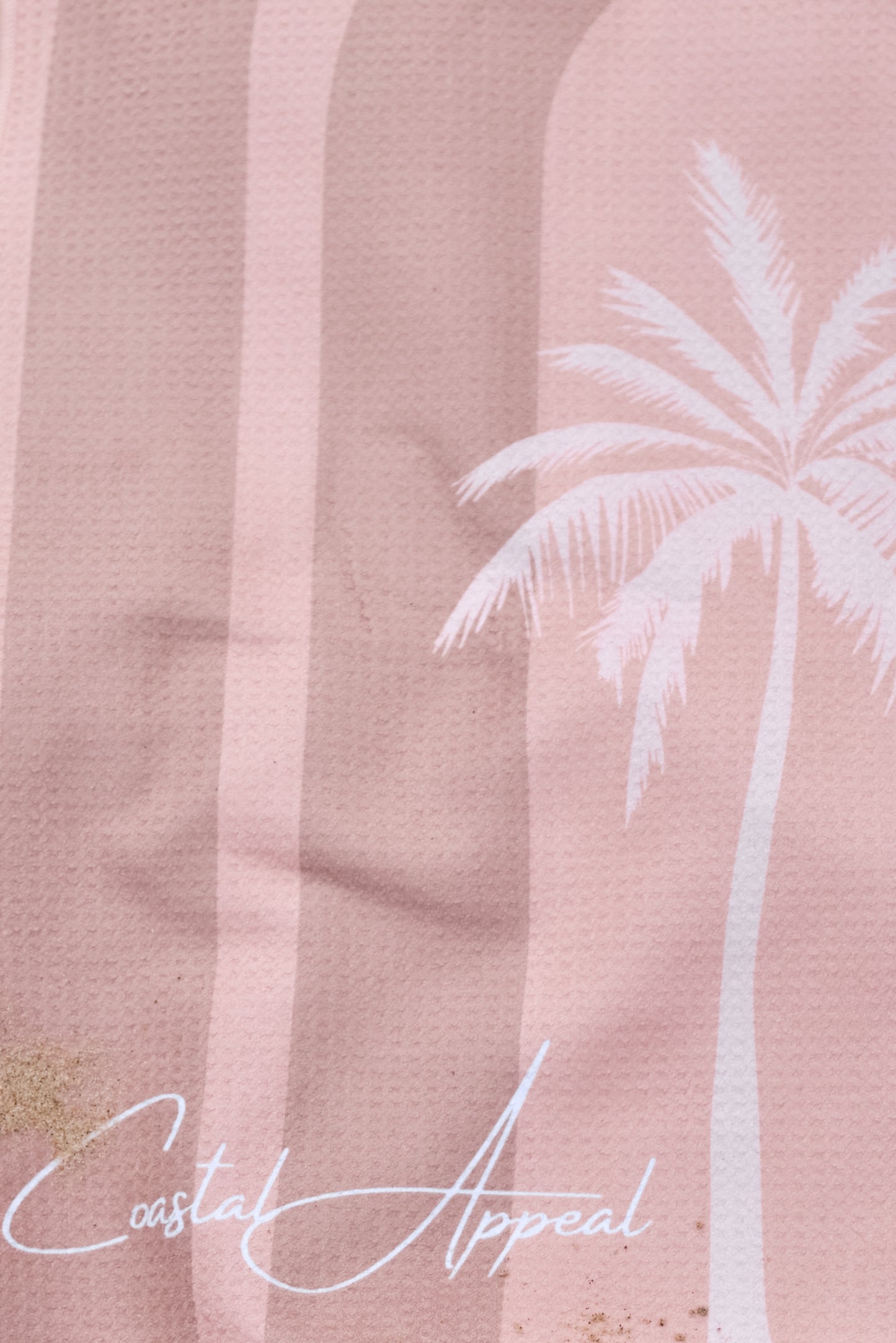 Coastal Appeal Sand Free Beach Towel- Bubble Gum Pink